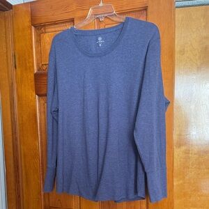 Blue Long Sleeve Thermal